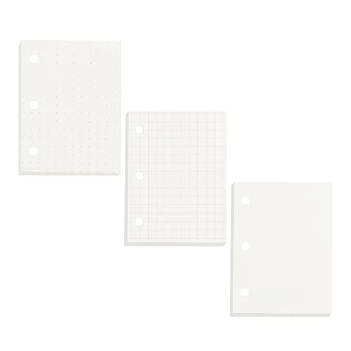 Amazon.co.jp: ミニバインダーフィラーペーパープランナーリフィル 3穴